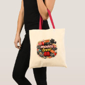 Tote Bag Amateur de films (Devant (produit))