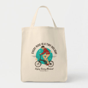 Tote Bag Amateur de vélo - Profitez de chaque instant