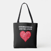 TOTE BAG AMATEUR INTERNATIONAL DE CAFÉ (Dos)