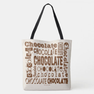 Tote Bag Amateurs de chocolat Police Jumble Cross Body Bags