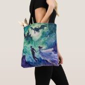 Tote Bag Amateurs de vol - Peinture aquarelle (De près)
