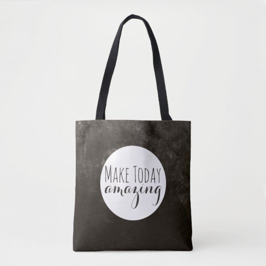 Tote Bag Amazing | Brown texture (Devant)