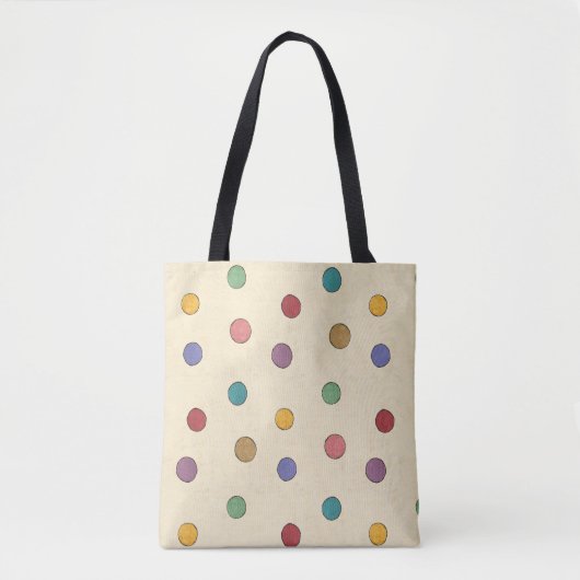 Tote Bag Amazonas pointille fourre-tout (Devant)