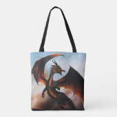 Tote Bag Amber Dragon Imaginaire (Dos)