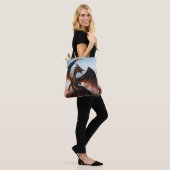 Tote Bag Amber Dragon Imaginaire (Sur le modèle)