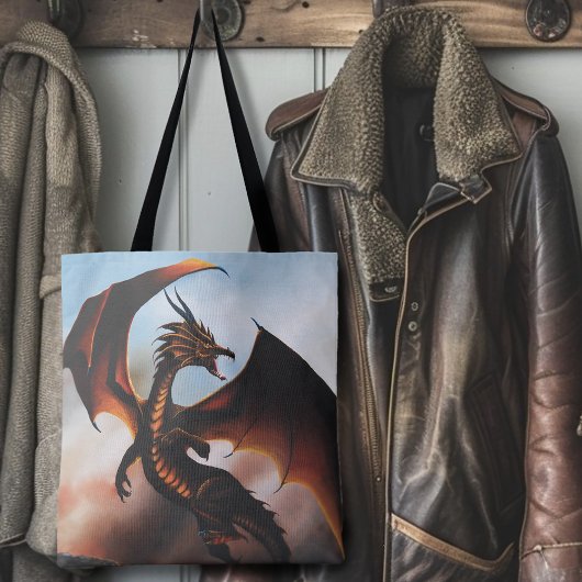 Tote Bag Amber Dragon Imaginaire