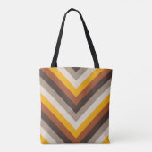 Tote Bag Amber Flame Chevron (Dos)
