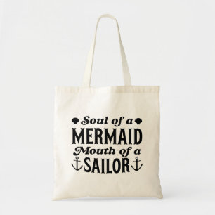 Tote Bag Âme D'Une Bouche De Sirène D'Un Voilier
