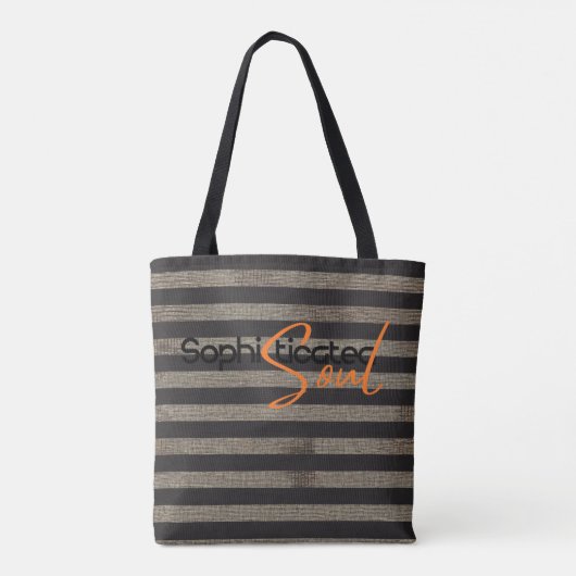 Tote Bag Âme sophistiquée (Dos)