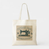 Tote Bag Âme Vintage Couture Moderne (Dos)