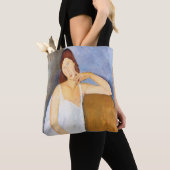 Tote Bag Amedeo Modigliani - Jeanne Hebuterne (De près)