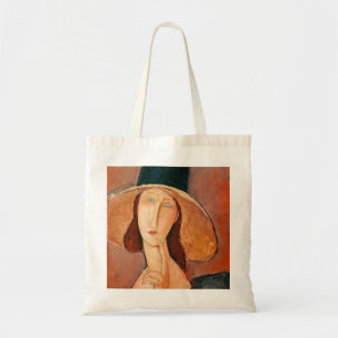 Tote Bag Amedeo Modigliani - Jeanne Hebuterne en grand Casq