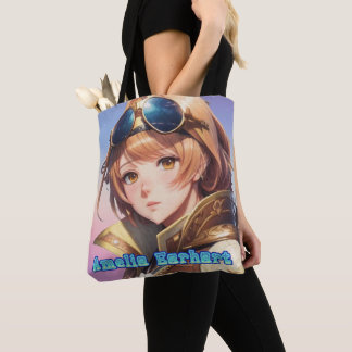 Tote Bag Amelia Earhart (Épaule) :