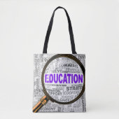 Tote Bag Améliorer l'éducation (Devant)