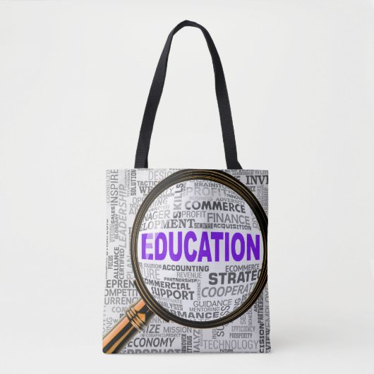 Tote Bag Améliorer l'éducation (Devant)