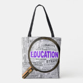 Tote Bag Améliorer l'éducation (Dos)