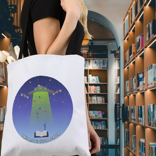 Tote Bag Amène-moi à ton lecteur