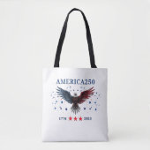 Tote Bag AMERICA250 Independence Day 1776 - 2026 (Devant)