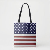 Tote Bag America Drapeau américain Motif américain (Devant)