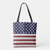 Tote Bag America Drapeau américain Motif américain (Dos)
