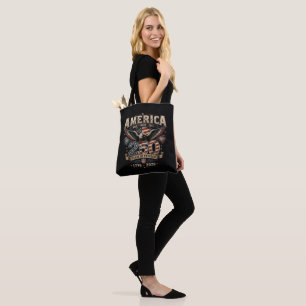 Tote Bag Américain 250e anniversaire patriotique États-Unis