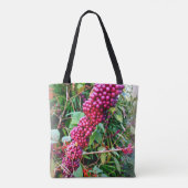 Tote Bag American Beautyberry à Bok Tower Gardens Floride (Dos)