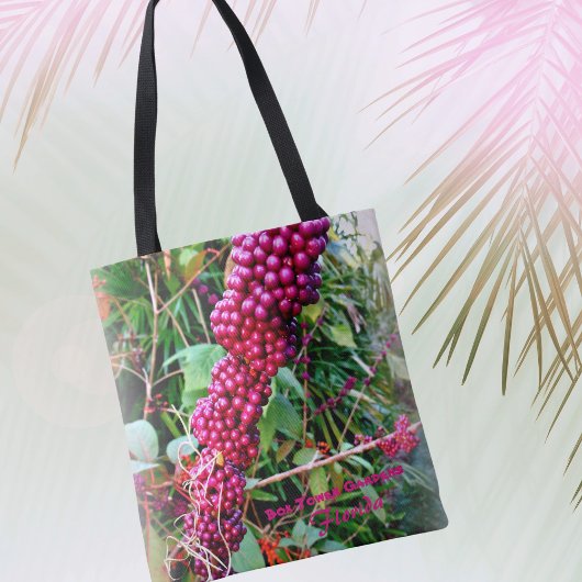 Tote Bag American Beautyberry à Bok Tower Gardens Floride