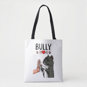 Tote Bag American Bully Mama Cute Dog Mama Funny Women