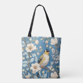 Tote Bag American Goldfinch William Morris Inspired (Dos)