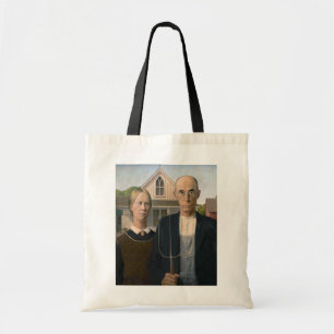 Tote Bag American Gothic : Vie rurale pauvre paysan