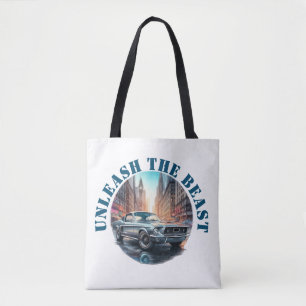 Tote Bag American Muscle Car
