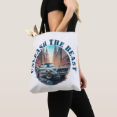 Tote Bag American Muscle Car (De près)
