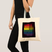 Tote Bag American Pride Grunge (Devant (produit))