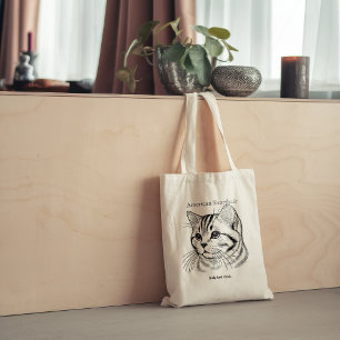Tote Bag American Shorthair Portrait