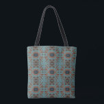 Tote Bag American Southwest Tribal Patterned Art And Colors<br><div class="desc">Tote Bag all over print shoulder style fashion statement stylish storage accessory printed with a American Southwest Tribal Patterned Art And Colors graphic design illustration by TheFabricSeal at Zazzle #ZazzleMade https://www.zazzle.com/store/thefabricseal This American Indian Geometric Art Style drawing image is a beautiful design with classic elements of spiky pointed arrow geometric...</div>