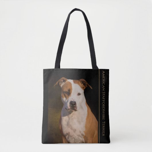 Tote Bag American Staffordshire Terrier (Devant)