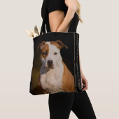 Tote Bag American Staffordshire Terrier (De près)