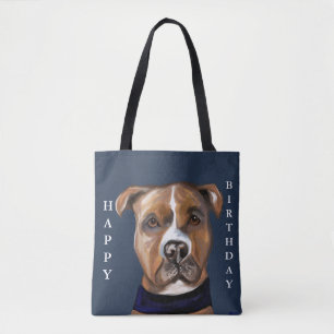 TOTE BAG AMERICAN STAFFORDSHIRE TERRIER