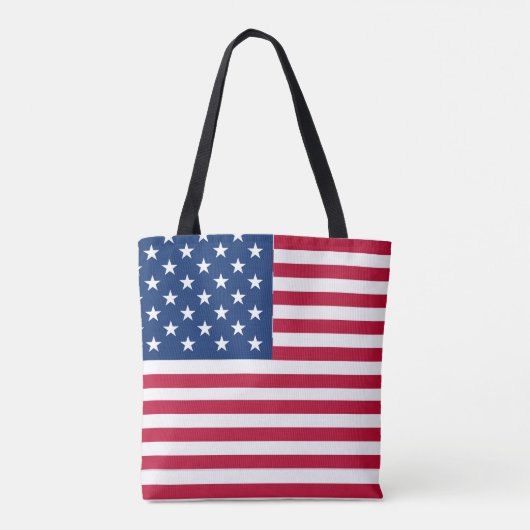Tote Bag American USA Flag Pride Design-76353 (Dos)