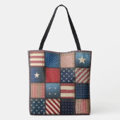 Tote Bag Americana All Over Print Fourre-tout 1 (Dos)