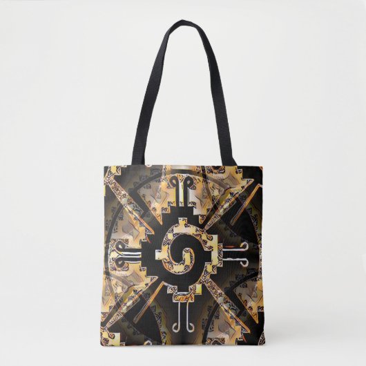 Tote Bag Amérindien maya Hunab Ku (Devant)