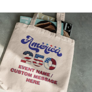 Tote Bag Amérique 250 Ans 1776-2026 4 Juillet