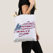 Tote Bag Amérique 250 Drapeau Script Semiquincentennial Des (De près)