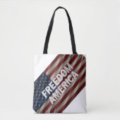 TOTE BAG AMÉRIQUE DE LA LIBERTÉ (Devant)