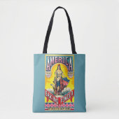 Tote Bag Amérique Poudre de cuisson (Devant)