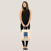 Tote Bag Amérique, terre que j'aime (Devant (modèle))