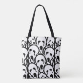 Tote Bag Âmes Torturées Artwork Horreur Étrange (Dos)