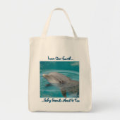 Tote Bag Ami Fourre-tout de dauphin (Devant)