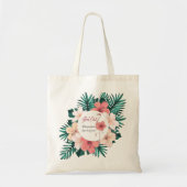 Tote Bag Ami rose de Flamant rose de club de lecture drôle (Devant)