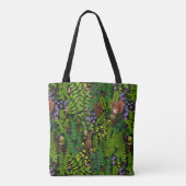 Tote Bag Amimies et plantes des bois (Dos)